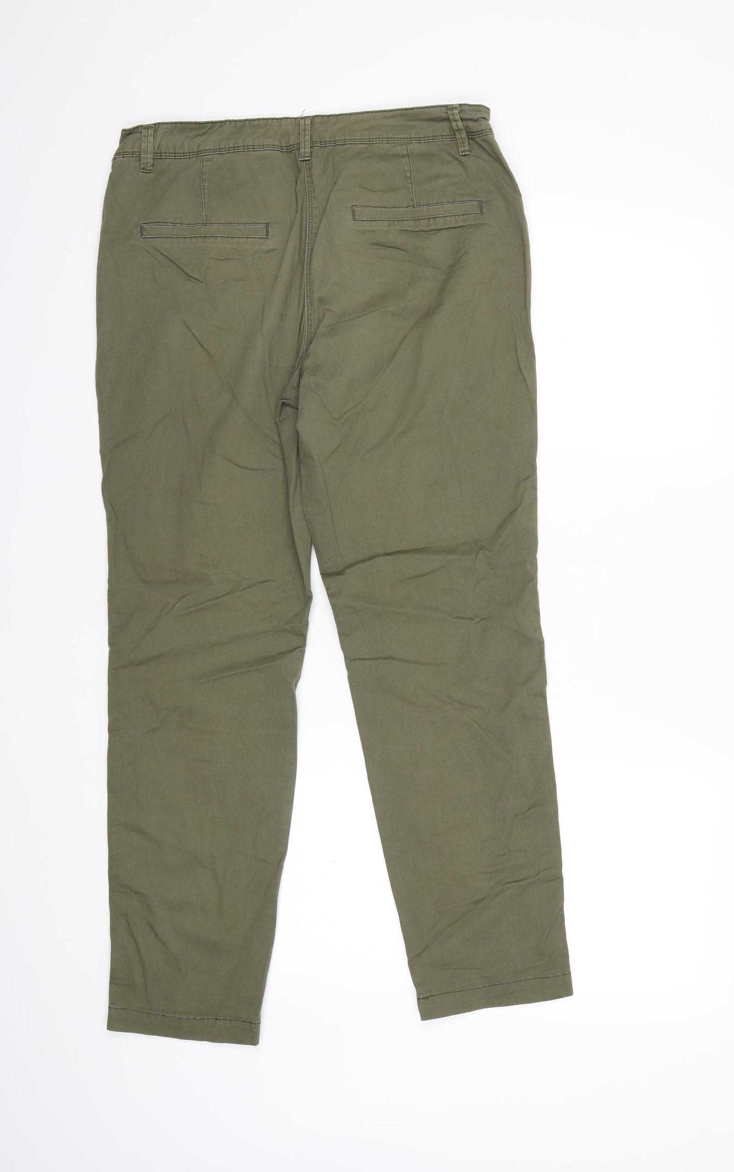 Papaya Womens Green   Trousers  Size 12 L26 in
