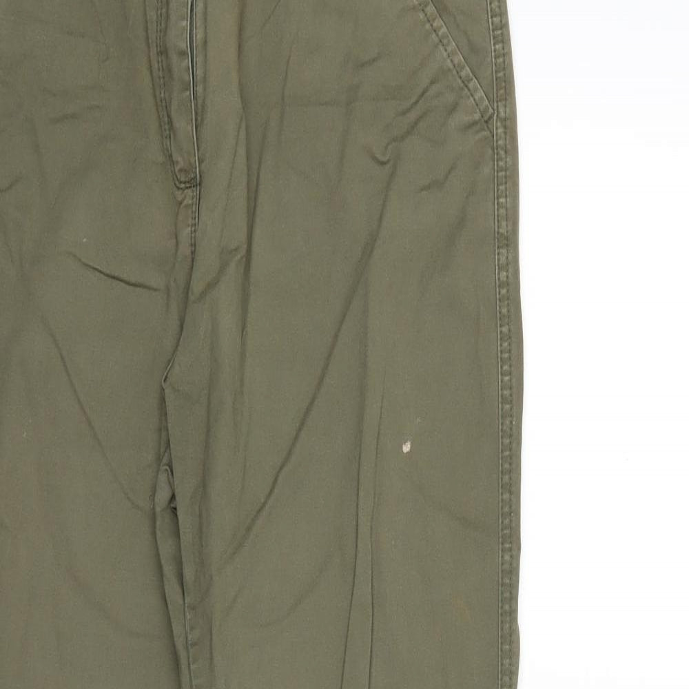 Papaya Womens Green   Trousers  Size 12 L26 in