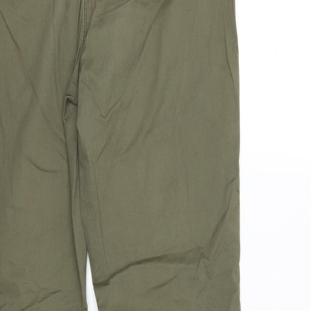 Papaya Womens Green   Trousers  Size 12 L26 in