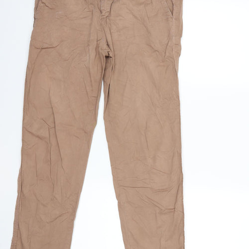 Reiko Womens Brown   Chino Trousers Size 34 in L26 in