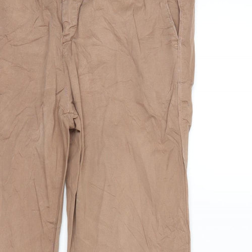 Reiko Womens Brown   Chino Trousers Size 34 in L26 in