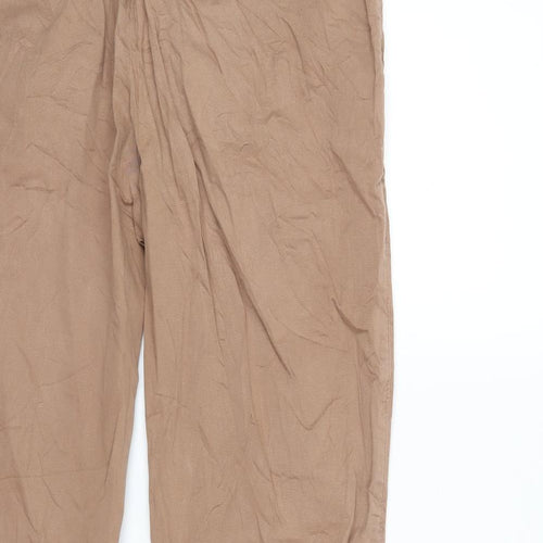Reiko Womens Brown   Chino Trousers Size 34 in L26 in