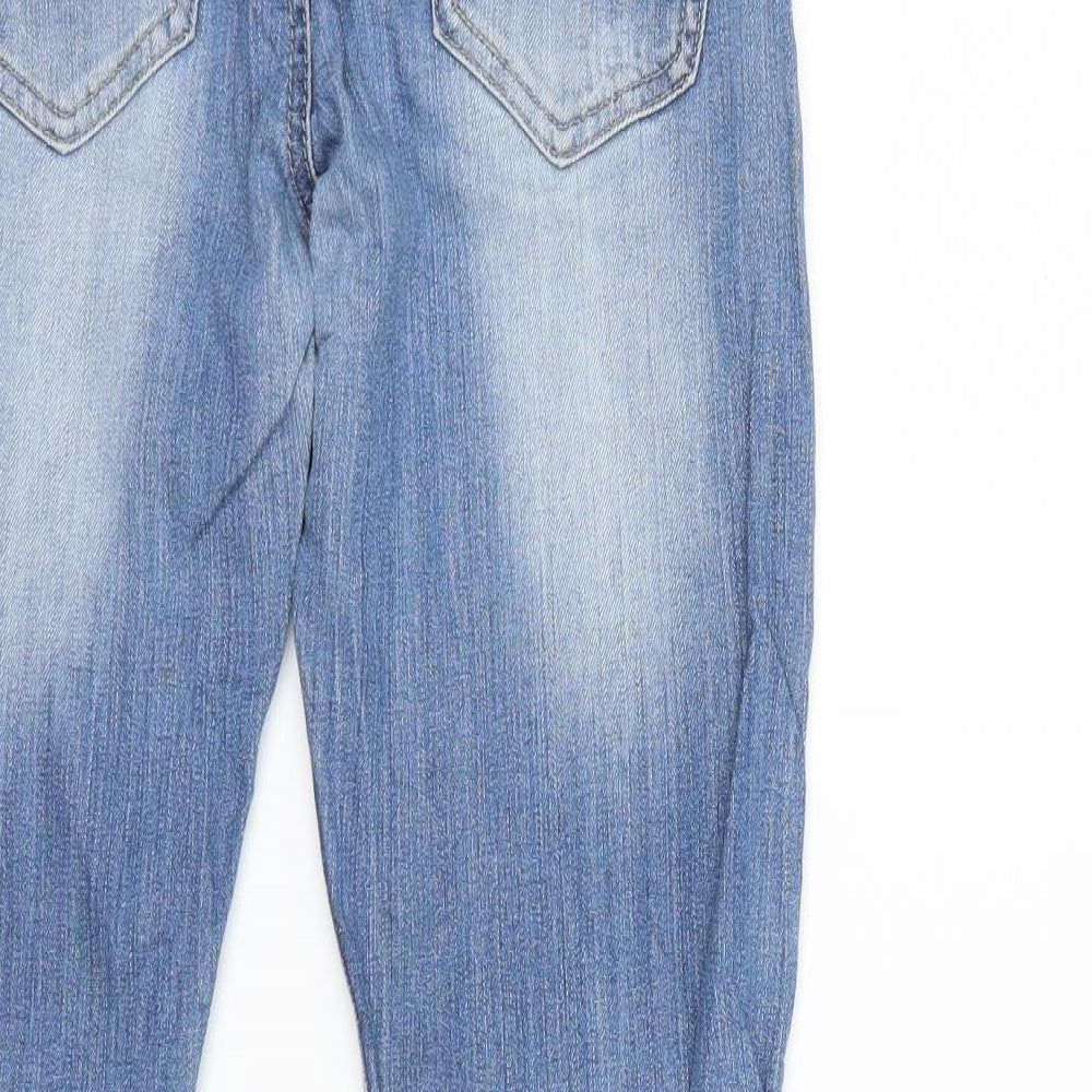 Preworn Womens Blue  Denim Skinny Jeans Size 28 in L29 in