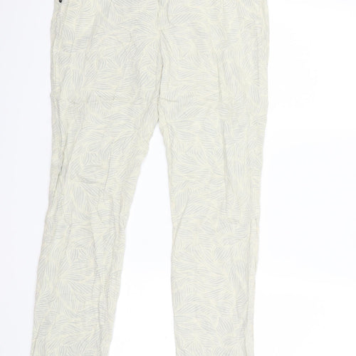 BIG STAR Womens Beige Floral  Trousers  Size L L29 in