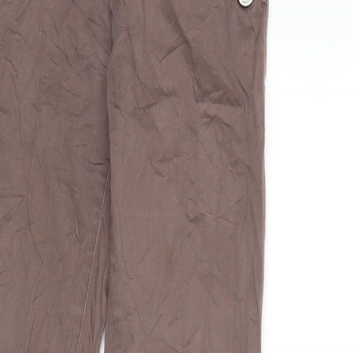 Charlotte Eskildsen Womens Brown   Trousers  Size 8 L29 in