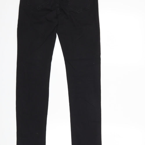 B.YOU Womens Black  Denim Skinny Jeans Size 8 L28 in