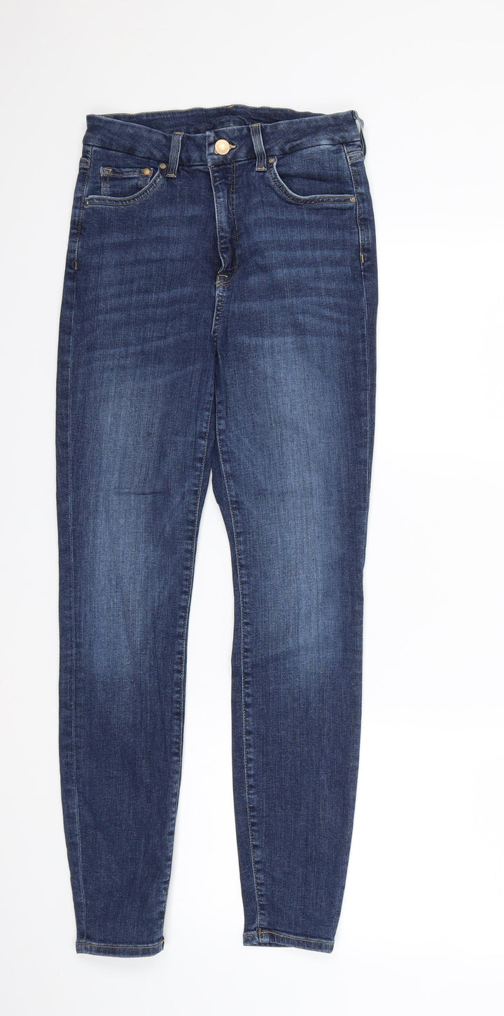 H&M Womens Blue  Denim Skinny Jeans Size 28 in L27 in