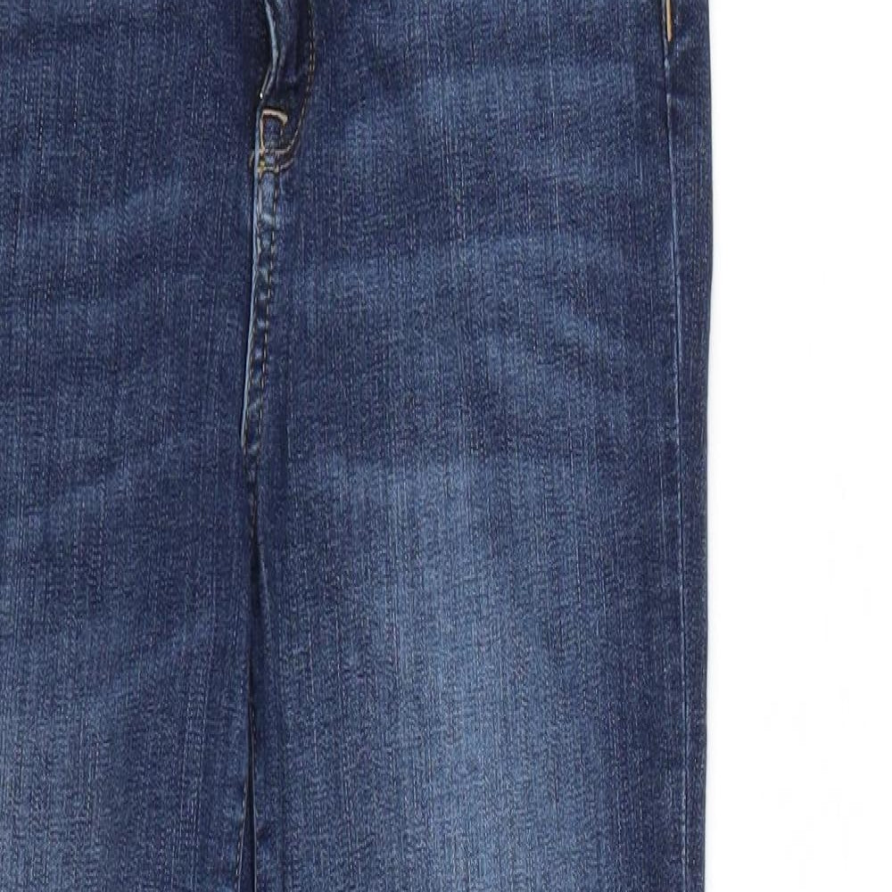 H&M Womens Blue  Denim Skinny Jeans Size 28 in L27 in