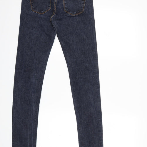 Miss Anna Womens Blue  Denim Skinny Jeans Size 10 L31 in