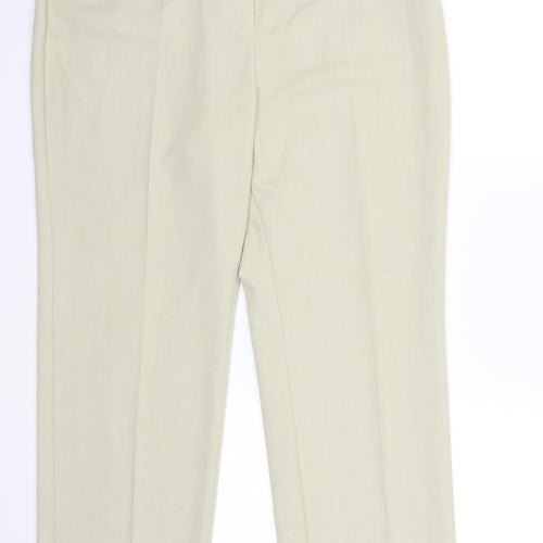 Marks and Spencer Womens Beige   Trousers  Size 18 L29 in