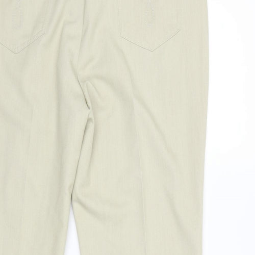 Marks and Spencer Womens Beige   Trousers  Size 18 L29 in