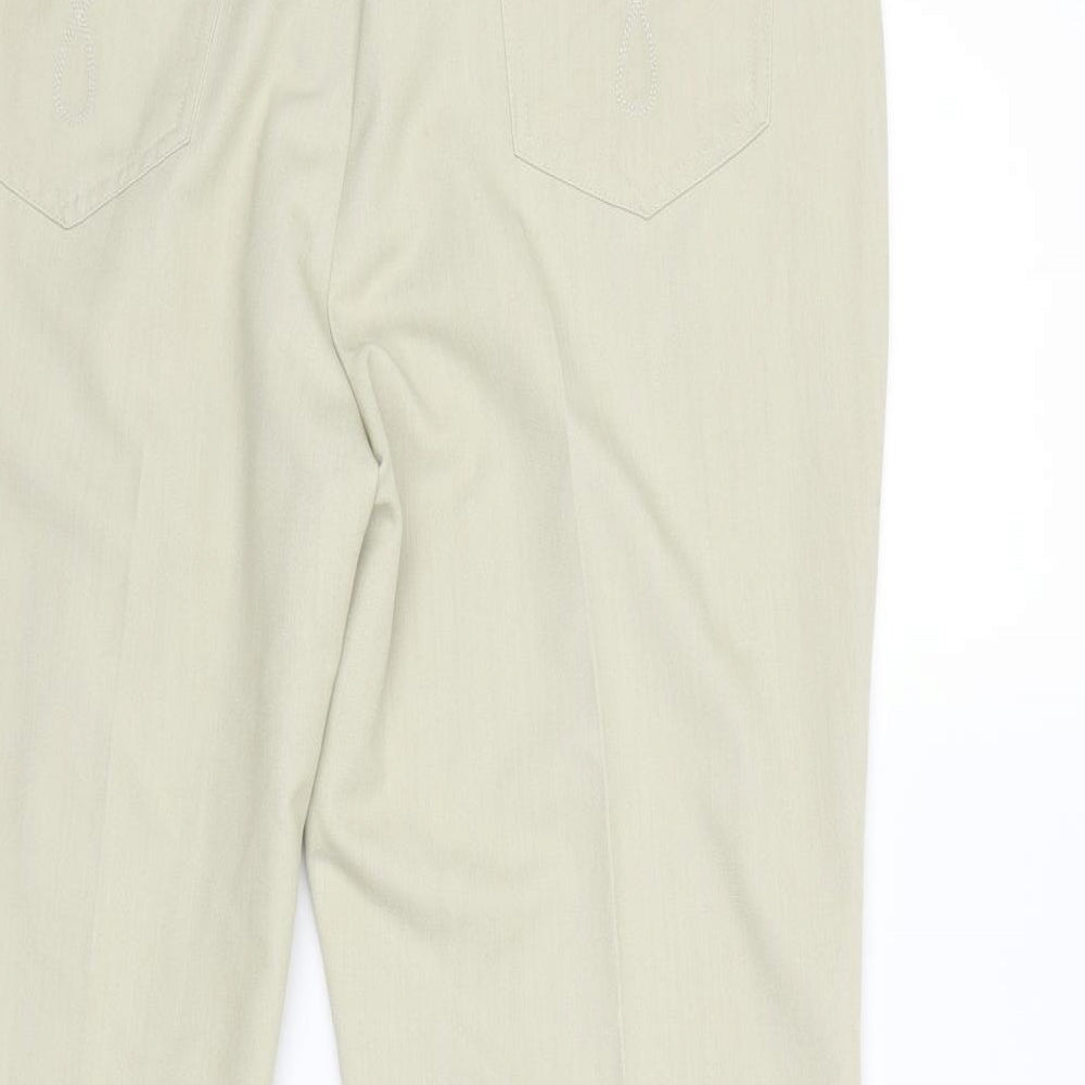Marks and Spencer Womens Beige   Trousers  Size 18 L29 in
