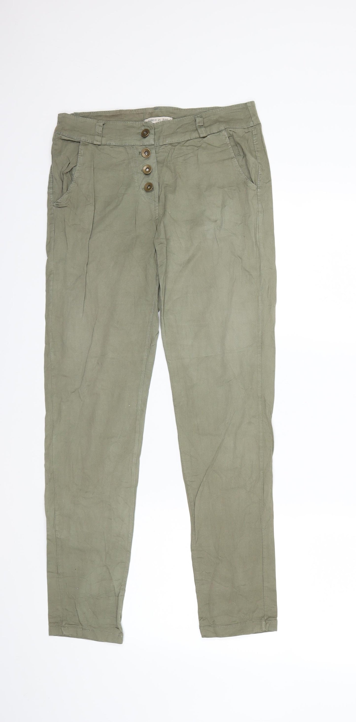 Preworn Womens Green   Cargo Trousers Size M L28 in