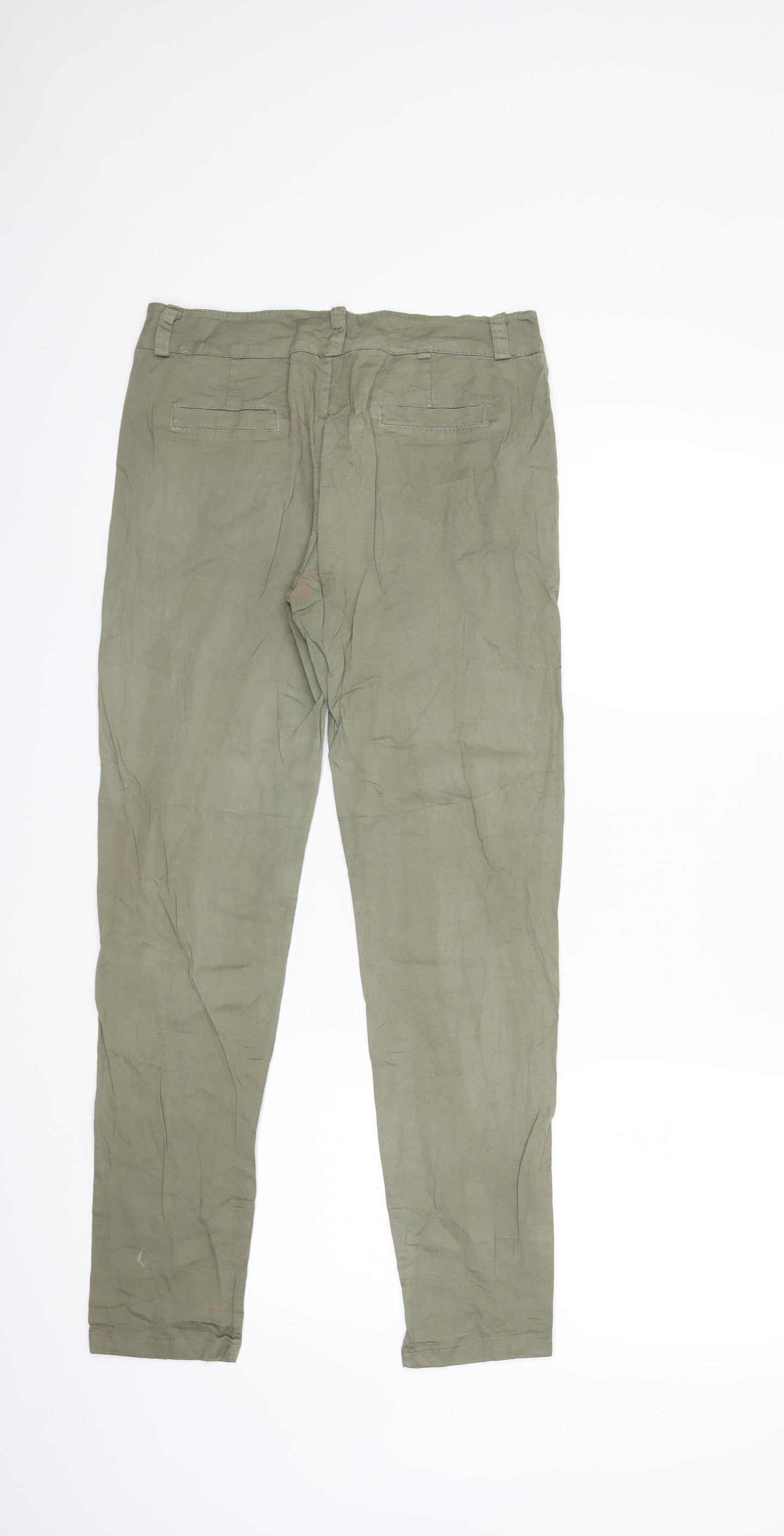 Preworn Womens Green   Cargo Trousers Size M L28 in