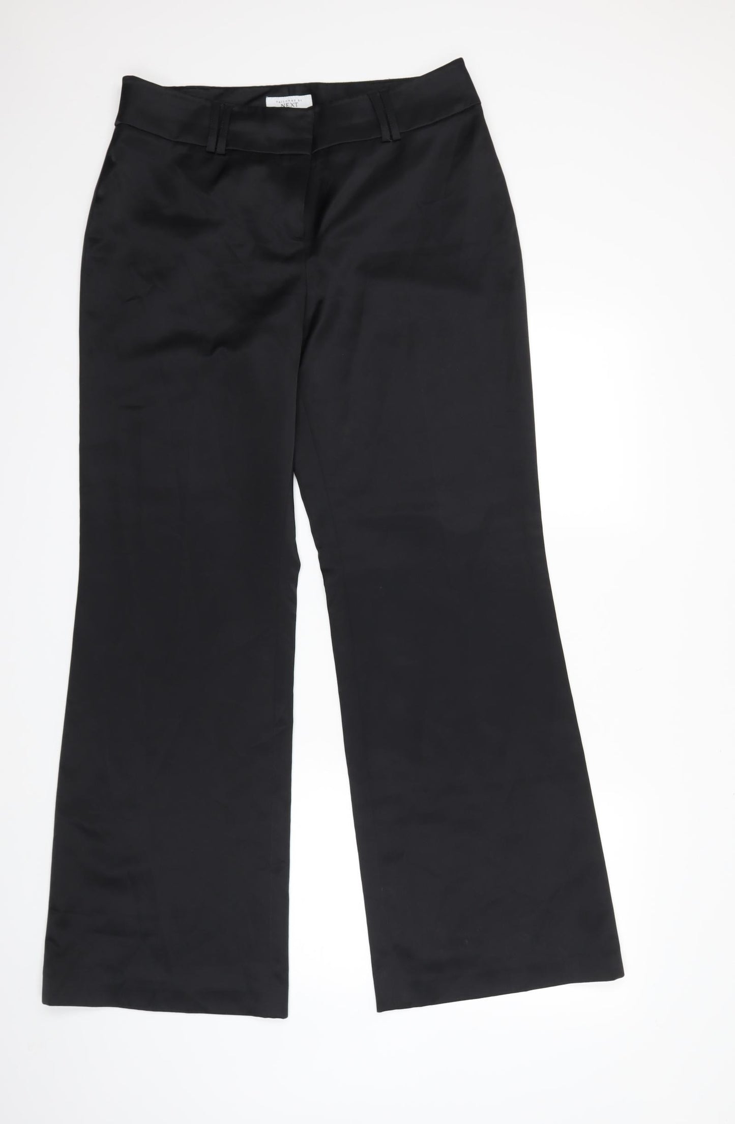 NEXT Womens Black   Windbreaker Trousers Size 16 L34 in