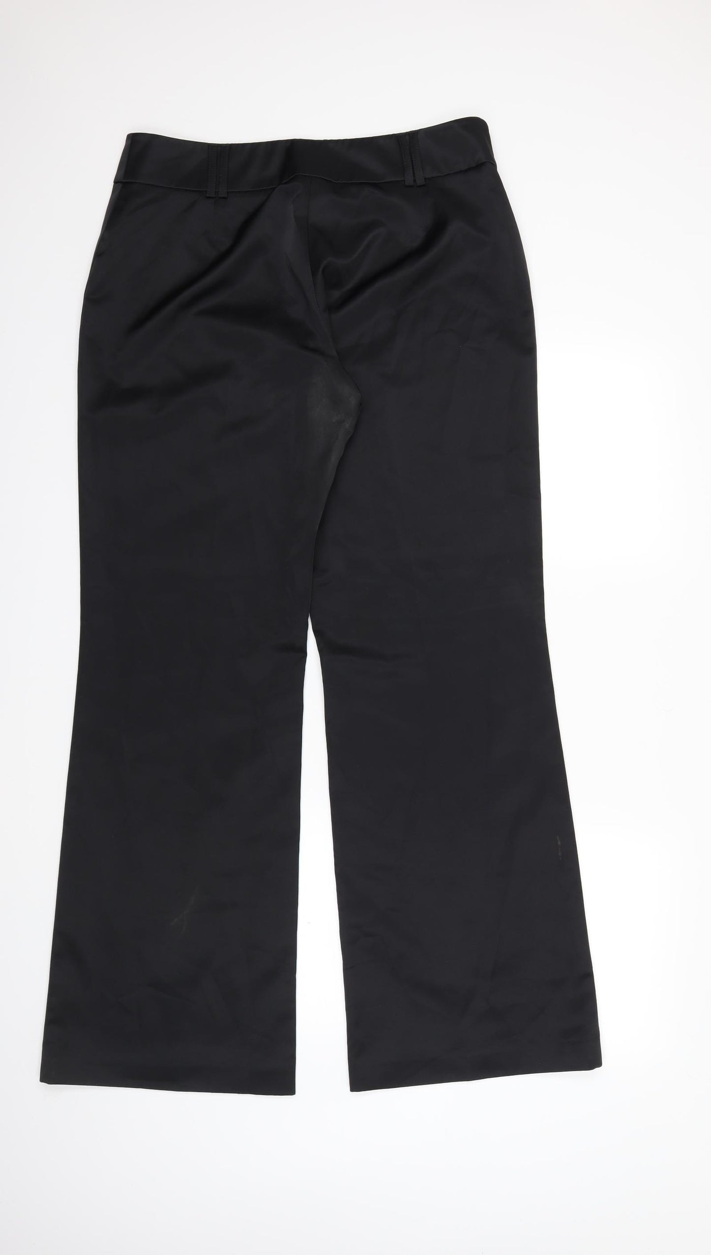 NEXT Womens Black   Windbreaker Trousers Size 16 L34 in