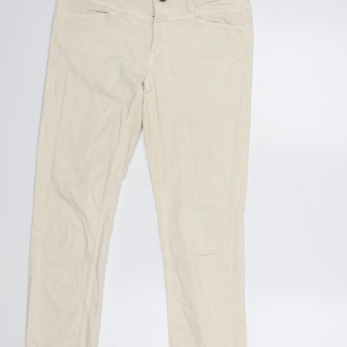 clolsed Womens Beige  Denim Straight Jeans Size 30 in L26 in