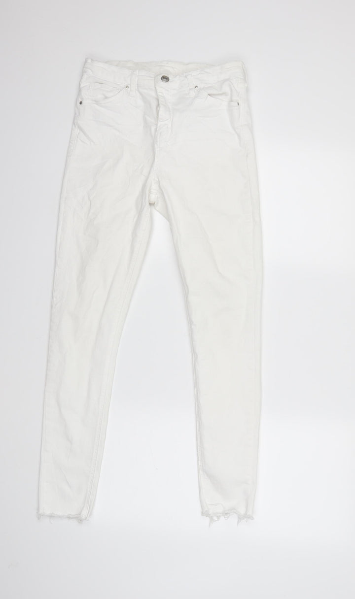 Topshop Womens Blue Denim Skinny Jeans Size 30 in L32 in