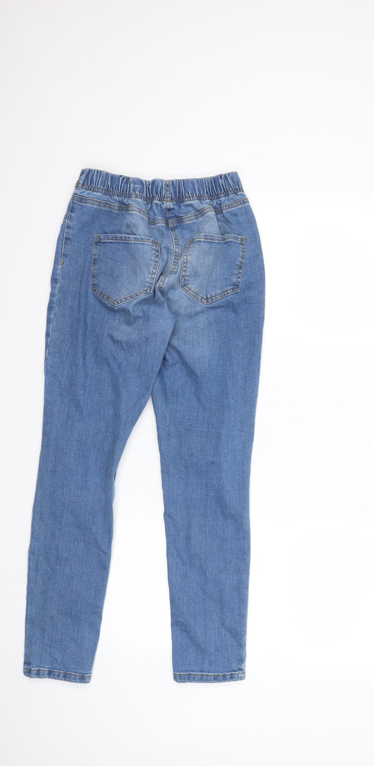 Preworn Womens Blue  Denim Jegging Jeans Size 26 in L26 in
