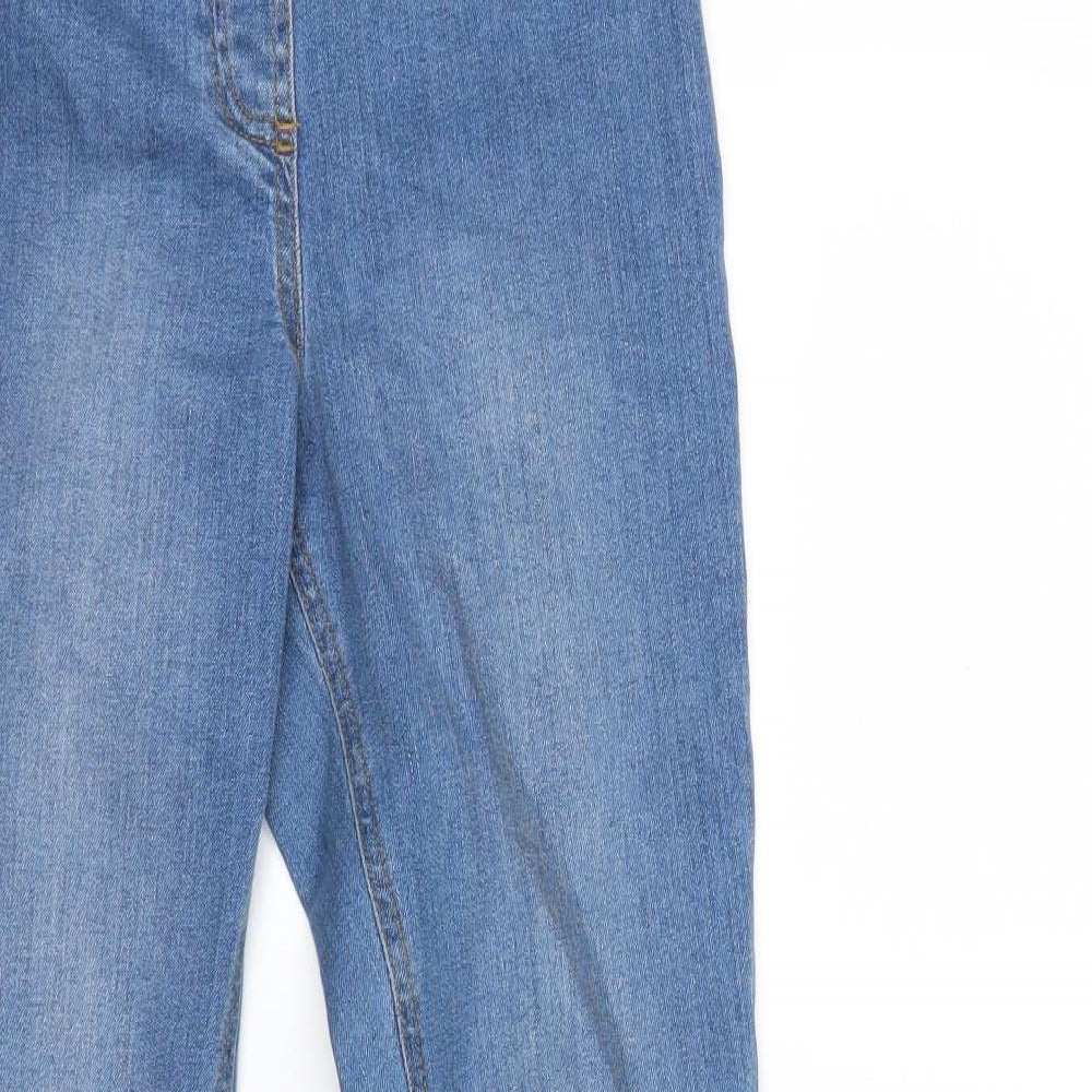 Preworn Womens Blue  Denim Jegging Jeans Size 26 in L26 in