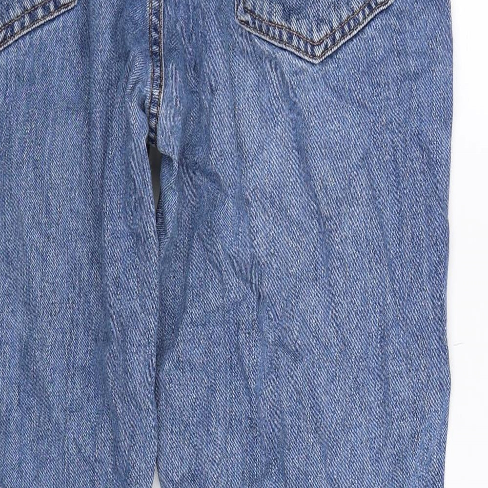 Wrangler Mens Blue  Denim Straight Jeans Size 36 L30 in