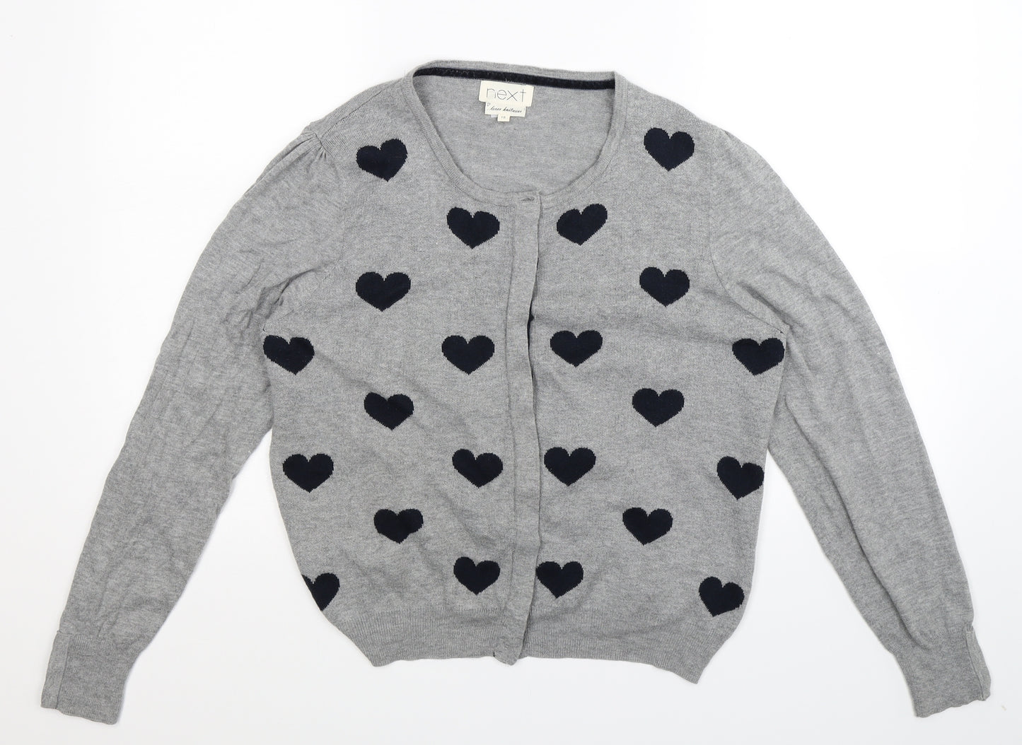 NEXT Womens Grey  Knit Cardigan Jumper Size 18