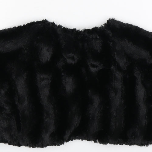 Adams Girls Black   Jacket  Size 7 Years
