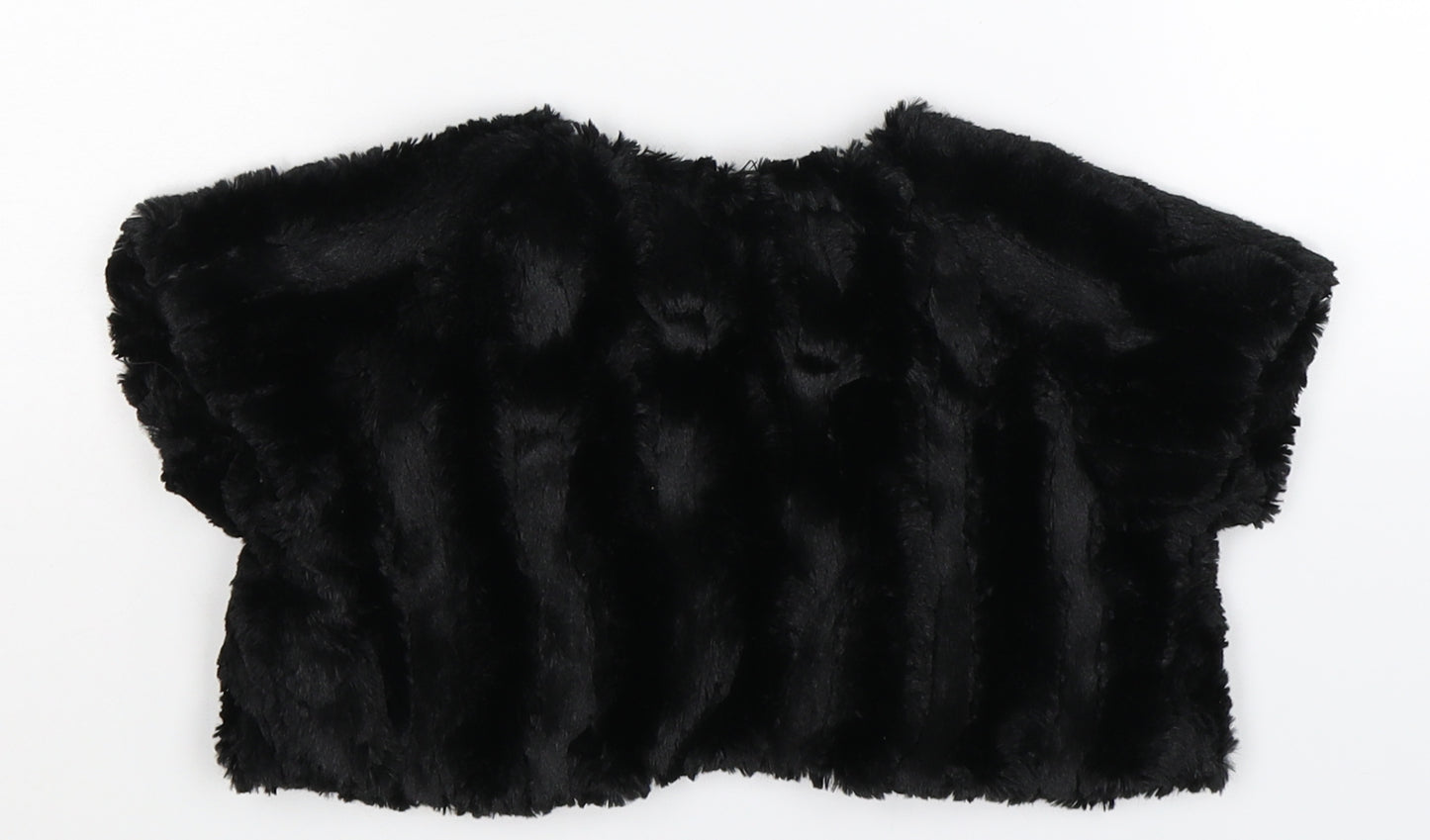 Adams Girls Black   Jacket  Size 7 Years