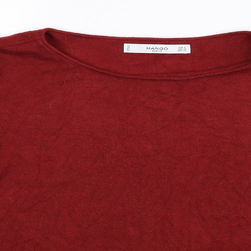 Mango Womens Brown   Pullover Jumper Size S