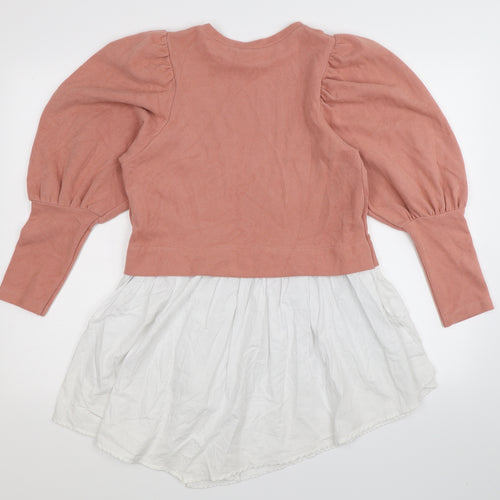Ambar Womens Beige   Pullover Jumper Size M