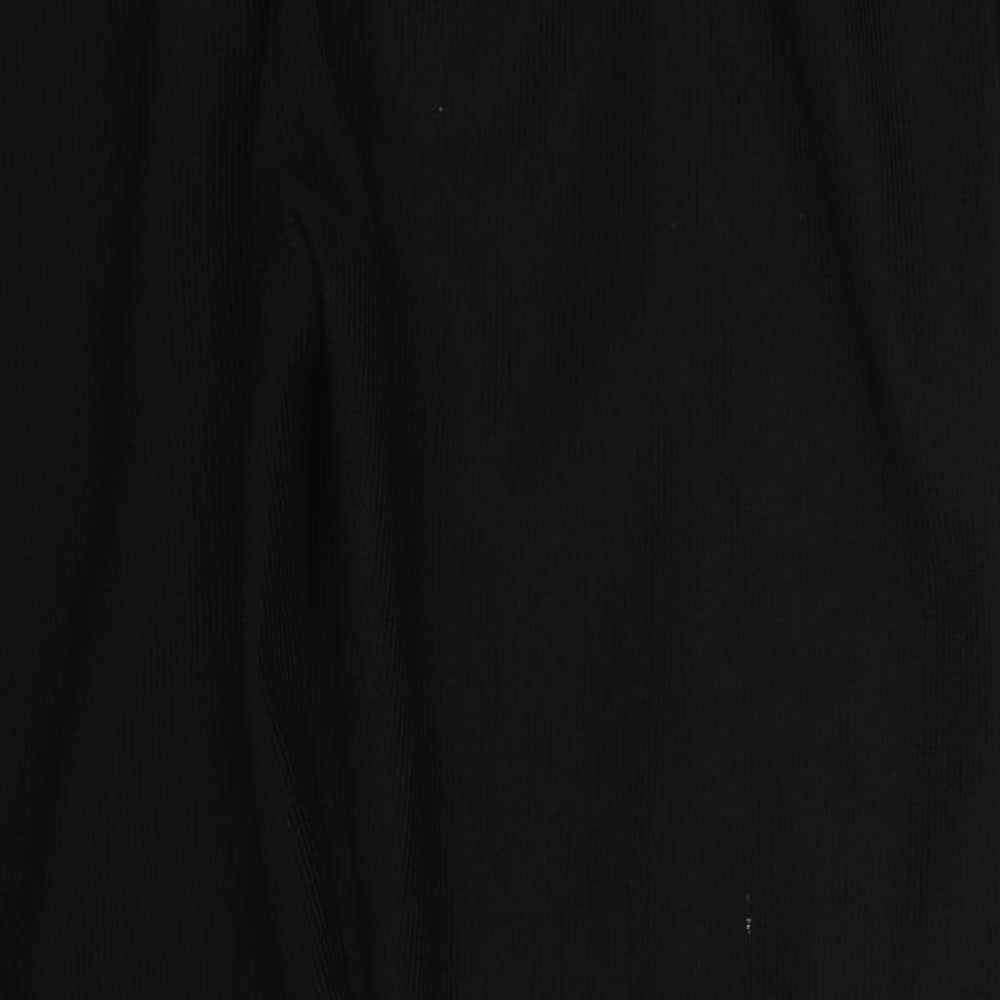 Preworn Womens Black   Trousers  Size 12 L26 in