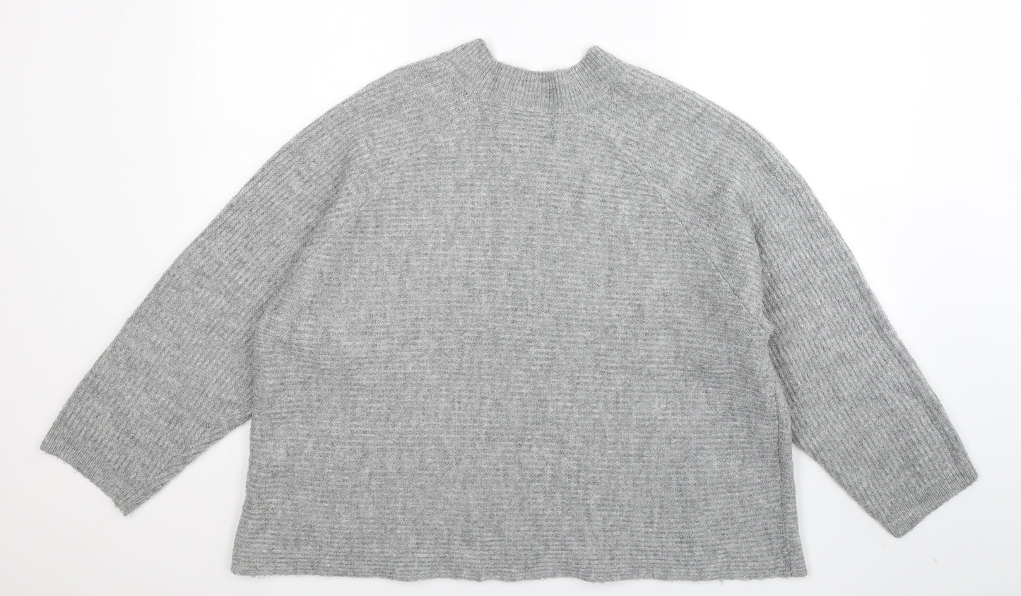 TU Womens Grey  Knit Pullover Jumper Size XL