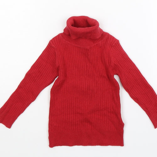 NEXT Baby Red  Knit Pullover Jumper Size 9-12 Months