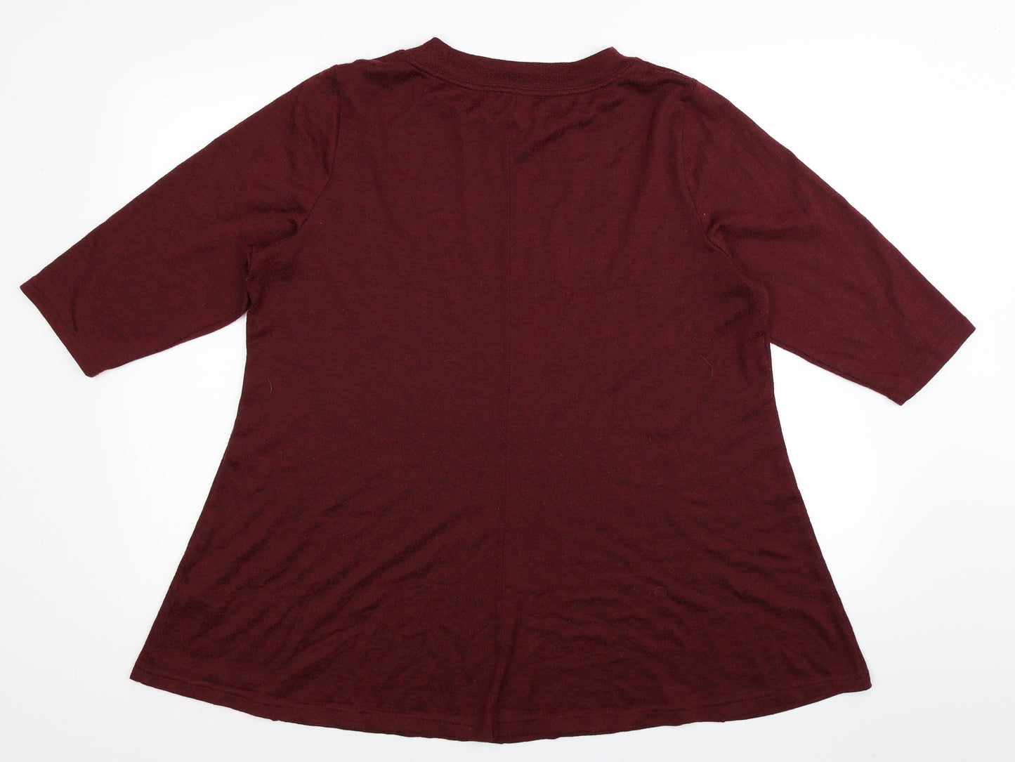 Marks and Spencer Womens Brown   Pullover Jumper Size 22