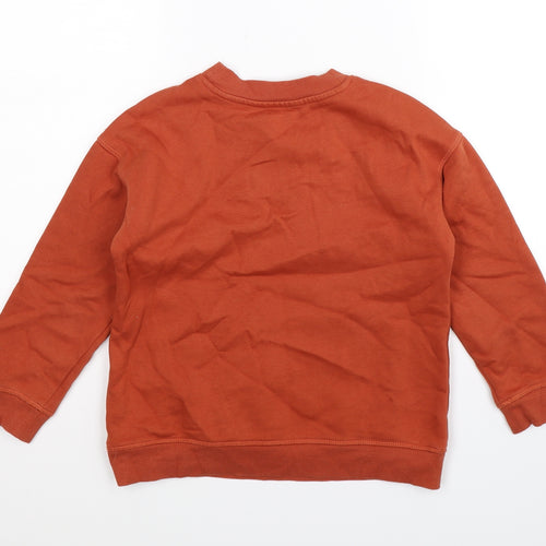 George Boys Brown   Pullover Sweatshirt Size 7-8 Years