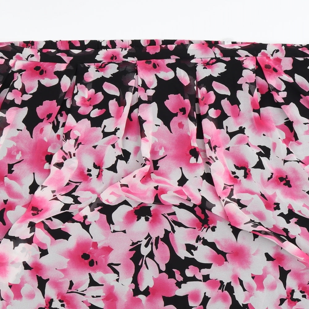 Nightingales Womens Multicoloured Floral  Maxi Skirt Size 42 in