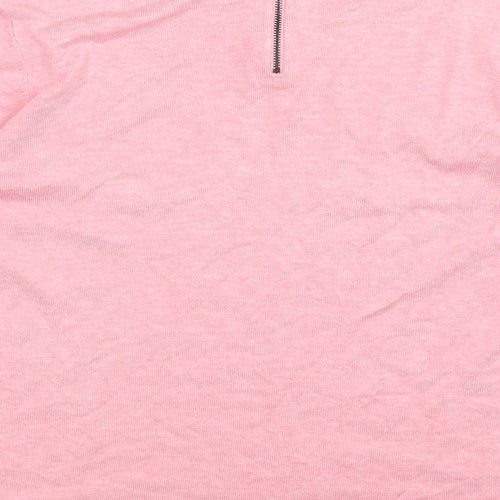 Papaya Womens Pink  Knit Pullover Jumper Size 10