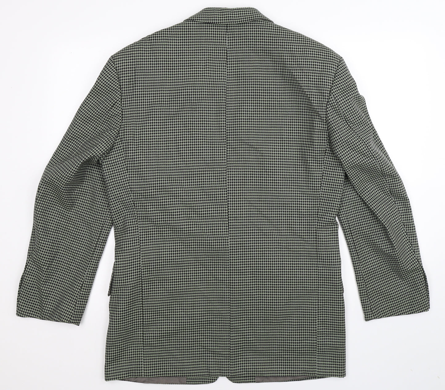Strellson Mens Multicoloured Houndstooth  Jacket Suit Jacket Size 42