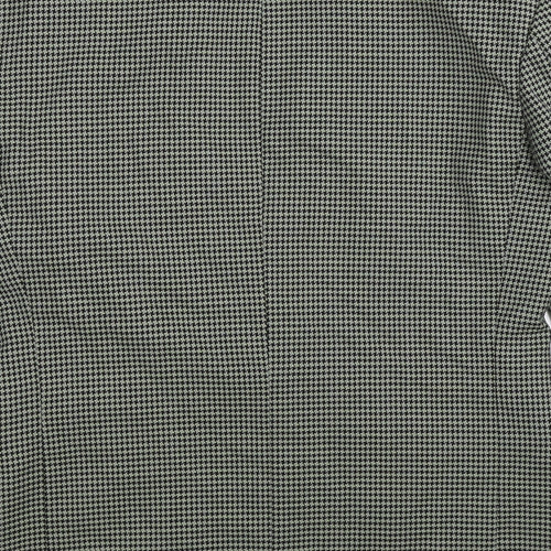 Strellson Mens Multicoloured Houndstooth  Jacket Suit Jacket Size 42
