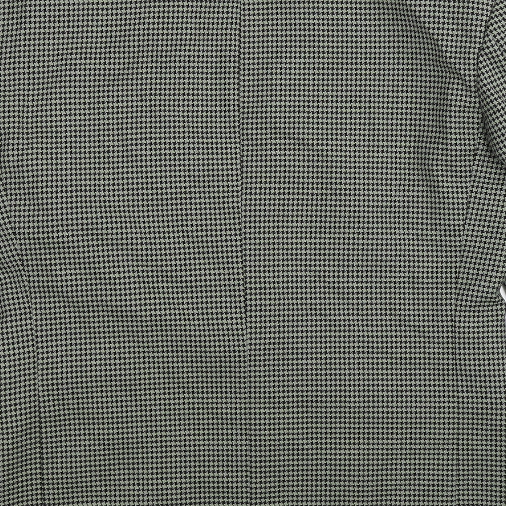Strellson Mens Multicoloured Houndstooth  Jacket Suit Jacket Size 42