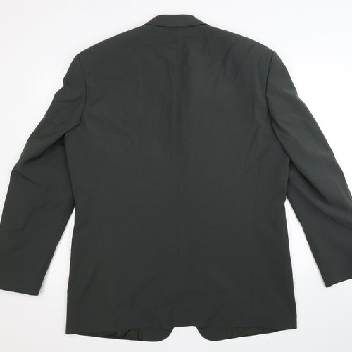 HUGO BOSS Mens Grey   Jacket Suit Jacket Size 46