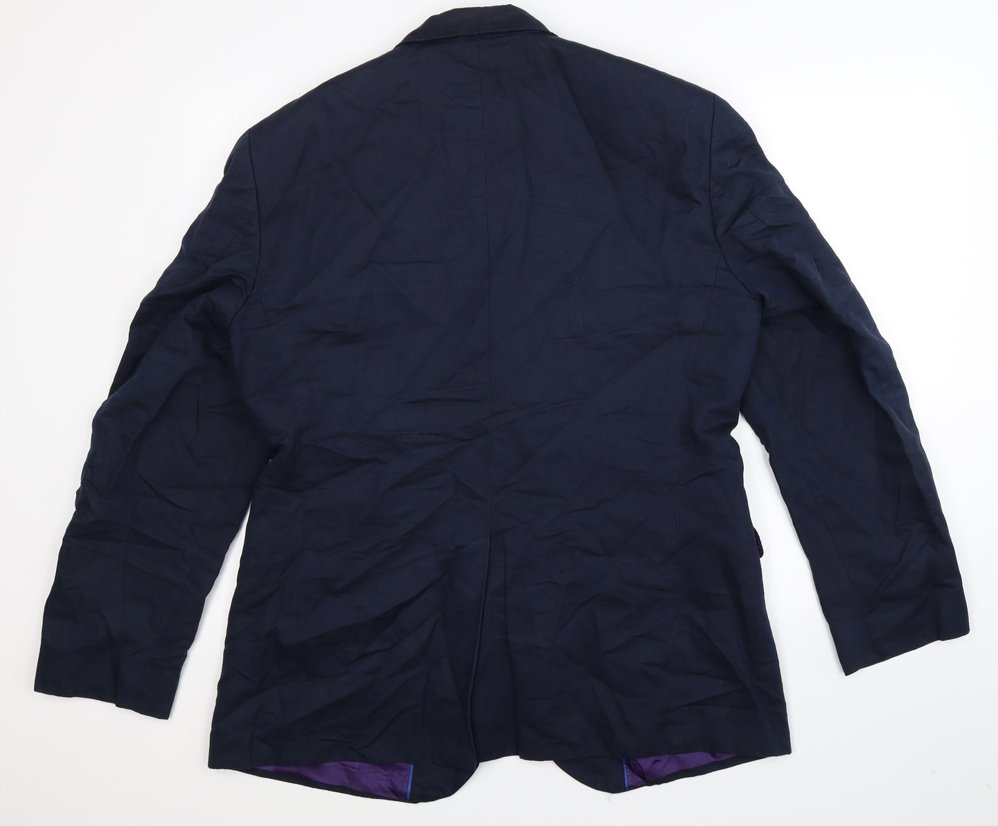 Crew Clothing Mens Blue   Jacket Suit Jacket Size 42