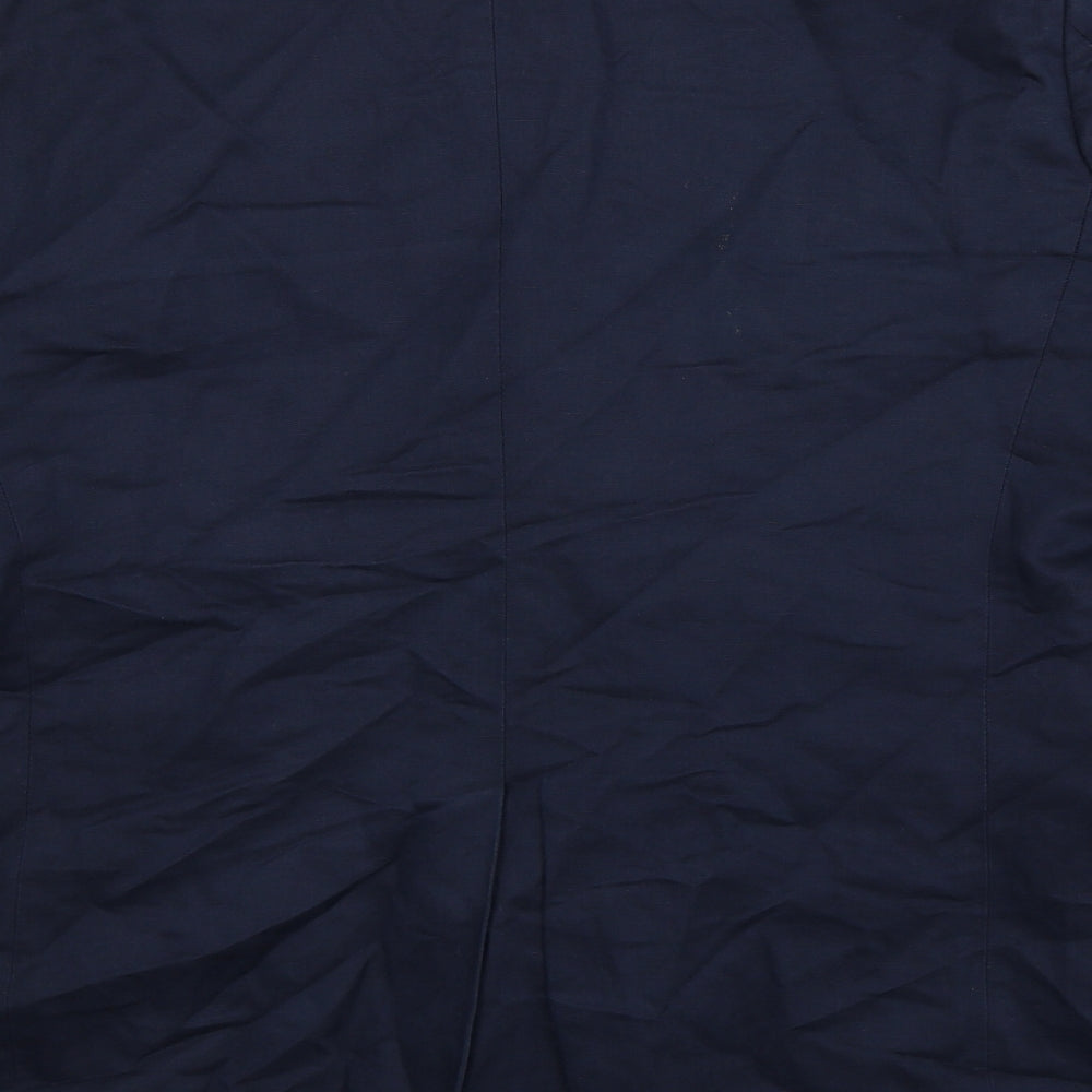 Crew Clothing Mens Blue   Jacket Suit Jacket Size 42
