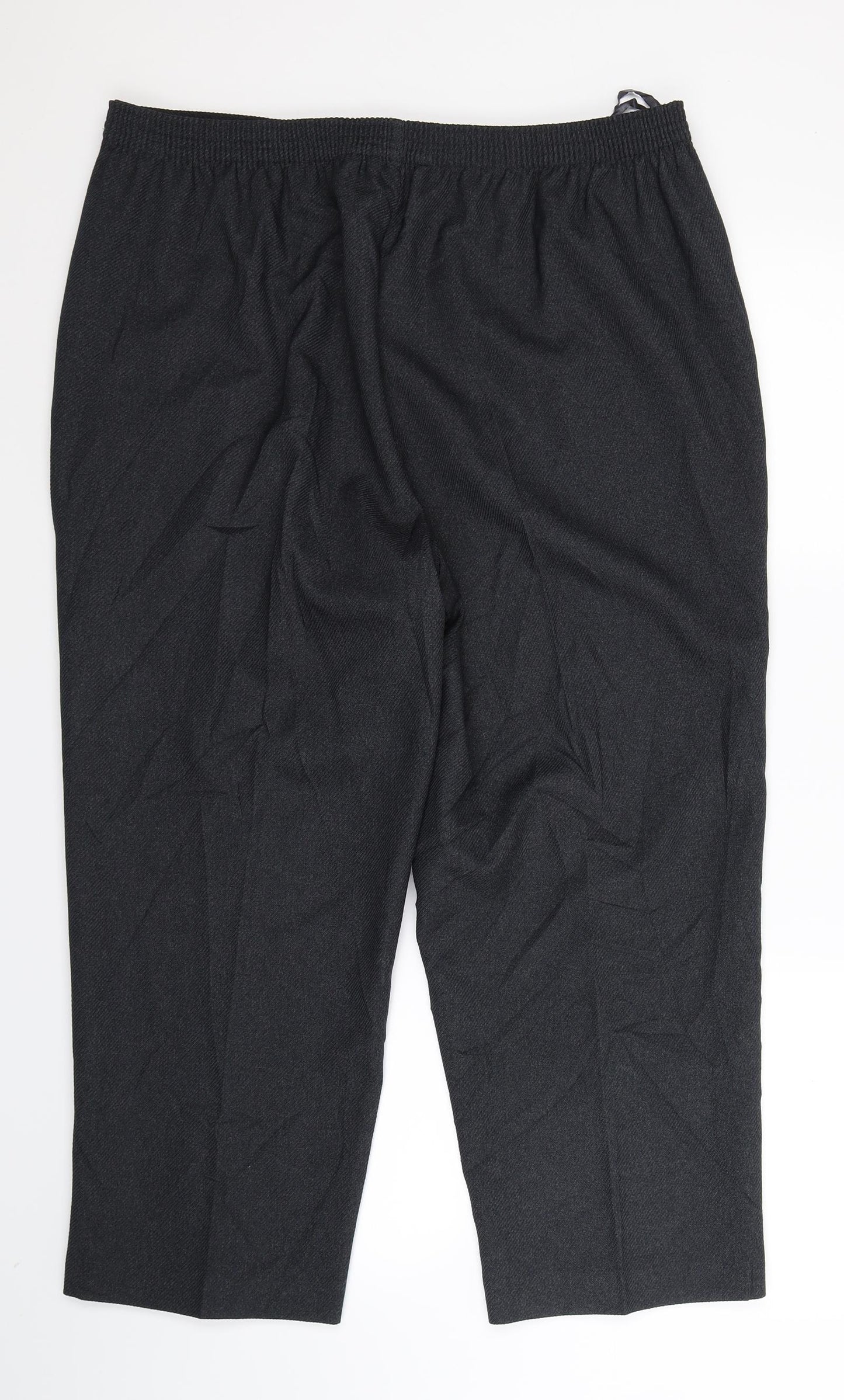 BM Womens Grey   Trousers  Size 18 L26 in