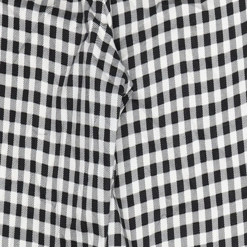 Denim Co Womens Multicoloured Check  Trousers  Size 14 L26 in