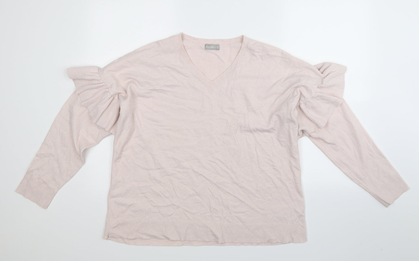 Avon Womens Pink  Knit Pullover Jumper Size 20