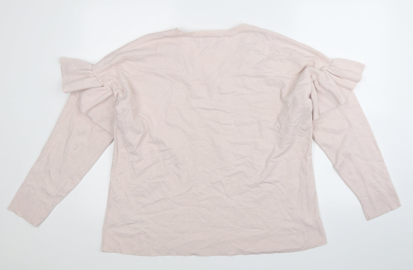 Avon Womens Pink  Knit Pullover Jumper Size 20