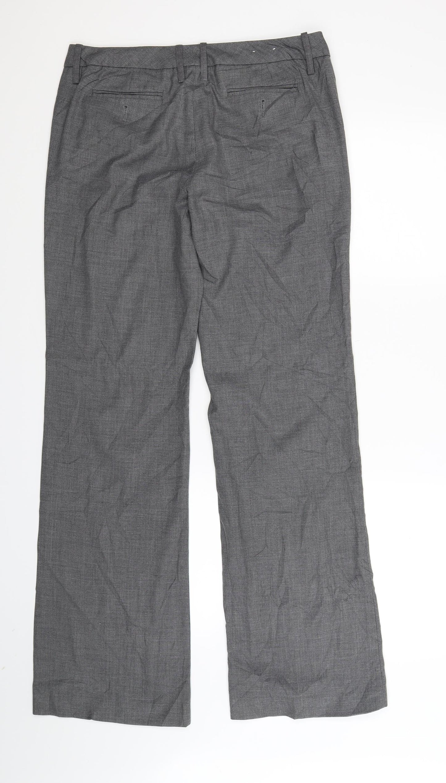 Gap Womens Grey   Dress Pants Trousers Size 10 L32 in