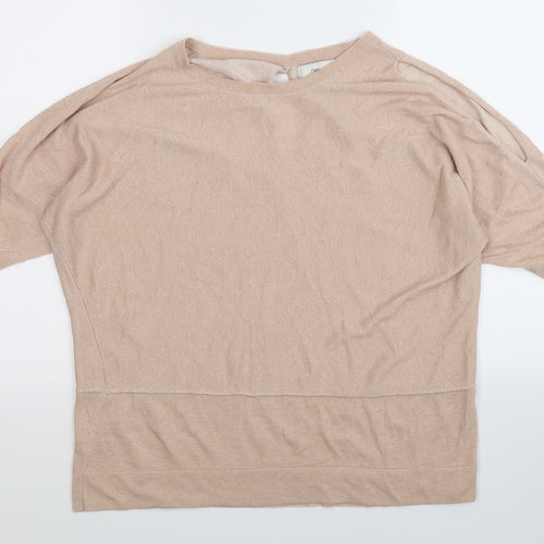 NEXT Womens Beige  Knit Pullover Jumper Size 18