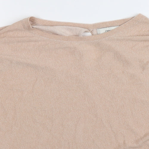 NEXT Womens Beige  Knit Pullover Jumper Size 18